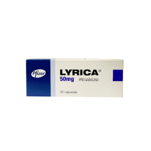 LYRICA 50 MG CAJA X 30 CAPSULAS